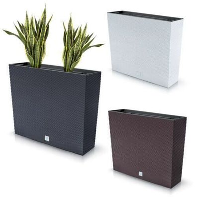 Blumenkübel Pflanzkübel Blumentrog Innentopf Rechteckig Rato Case Tower 2in1