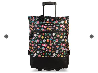Frida Kahlo Shopping-Roller * schwarz