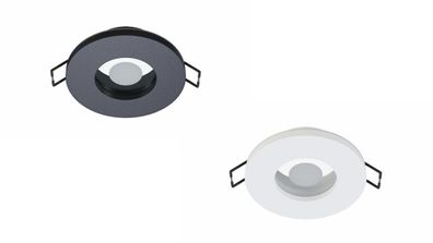 LED Labs Aqua Deckenleuchte für GU10 Einbaurahmen Rund IP44 Ø 55 mm Bohrloch