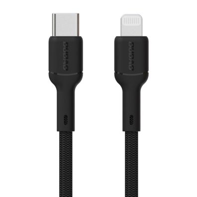 Dudao L9X 30W USB-C – Kompatibel mit iPhone (Kabel) 2 m – Schwarz