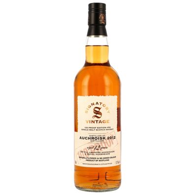 Auchroisk 2012-2025 / 12Jahre / 100Proof Edition #52 / 57,1% 0,7l Signatory Vintage