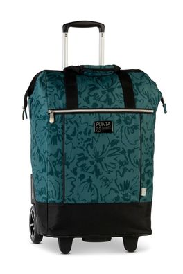 PUNTA "BIG WHEEL" Shopping-Roller * petrol/dunkelgrün