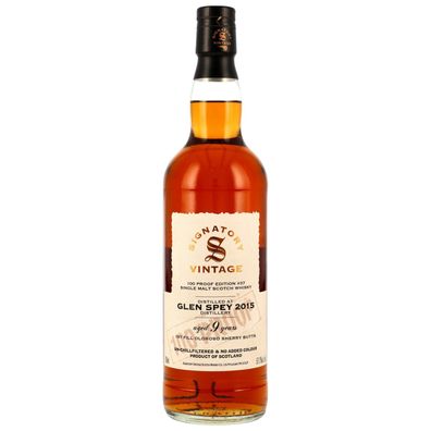 Glen Spey 2015-2025 / 9 Jahre 100Proof Edition #37 / 57,1% 0,7l