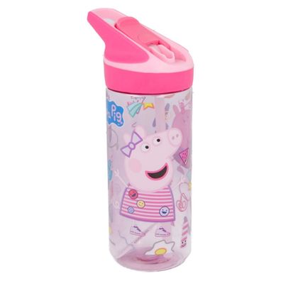 Peppa Pig Wasserflasche – 620 ml Premium Trinkflasche Schule & Freizeit mit Druckk