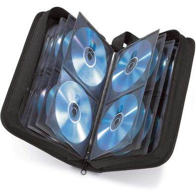 hama 120er CD-/DVD-Tasche Wallet schwarz