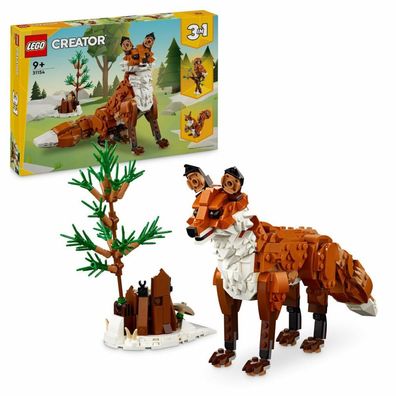 Konstruktionsspiel Lego Creator 31154 Red Fox 667 Stücke