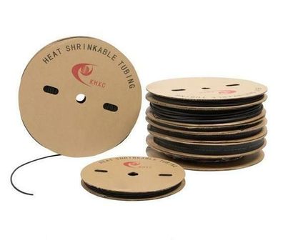 Schrumpfschlauch Rolle 1,5-20mm 2:1 Kabel Isolierschlauch Schwarz
