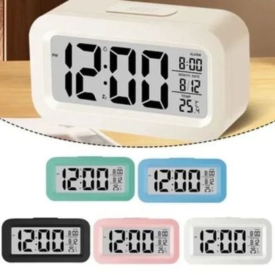 Desk Decorations Table Clock Bedroom Decoration Led Digital Alarm Clock Data Times Ca