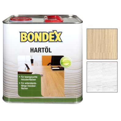 BONDEX Hartoel - 2.5 LTR Wetterschutz Holzschutzöl Holzöl Möbelöl Holzpflege