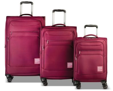 Worldpack Trolley-Set "Bern" 50/60/70 * weinrot
