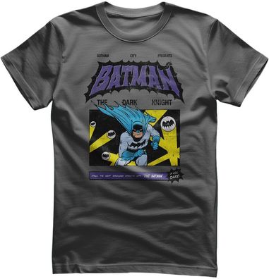 Batman T-Shirt-The Dark Knight Comic Cover WB-1-BAT055