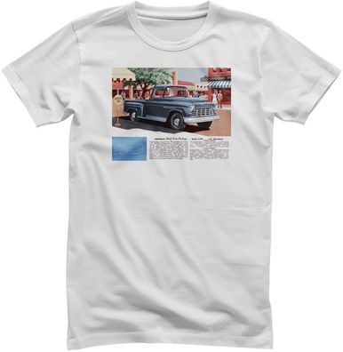 Chevrolet T-Shirt Chevy Half-Ton Pickup Retro Add GM-1-VA006