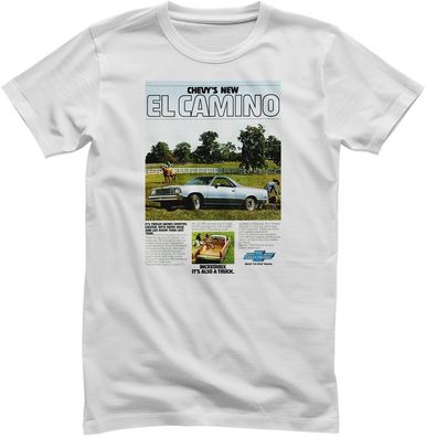 Chevrolet T-Shirt Chevy's New El Camino Add GM-1-VA019