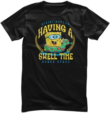 Spongebob T-Shirt Bikini Botton Beach Schack NIC-1-SB026