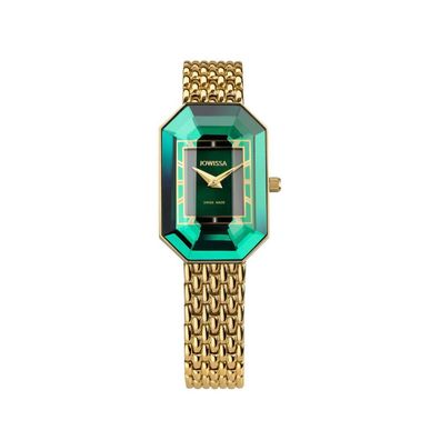 Jowissa - J8.058.S - Armbanduhr - Damen - Quarz - Facet Emerald