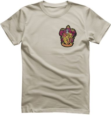 Harry Potter T-Shirt Gryffindor Chest Crest WB-1-HP016
