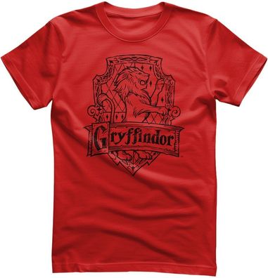 Harry Potter T-Shirt Gryffindor Washed Crest WB-1-HP020