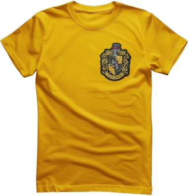 Harry Potter T-Shirt Hufflepuff Chest Crest WB-1-HP017