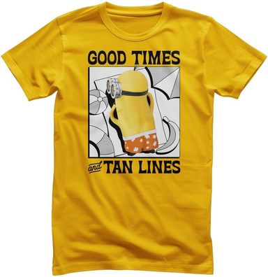 Minions T-Shirt-Good Times &amp; Tan Lines UV-1-DMF009
