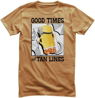 Minions T-Shirt-Good Times &amp; Tan Lines UV-1-DMF009