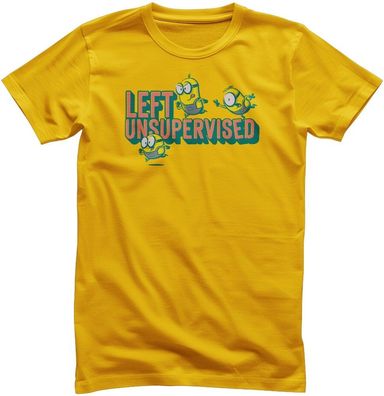 Minions T-Shirt Left Unsupervised UV-1-DMF014