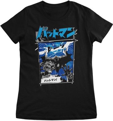 Batman Damen T-Shirt &amp; Joker Japanese Mashup Girly Tee WB-5-BAT048