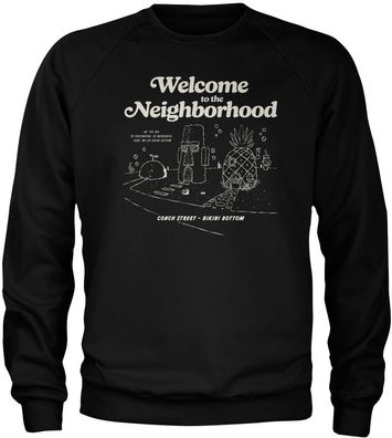 Spongebob Pullover Bikini Bottom-Welcome To The Neighborhood Sweatshirt NIC-3-SB022