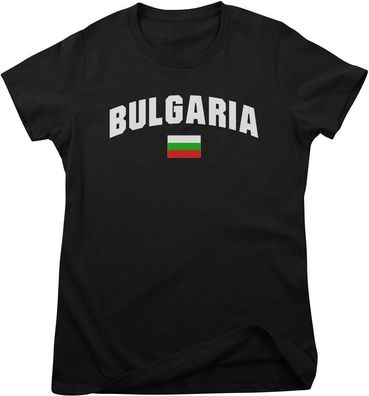 Flag Collection Damen T-Shirt Bulgaria Girly Tee HY-5-FL014