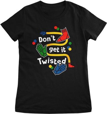 Twister Damen T-Shirt Don't Get Twisted Girly Tee HSB-5-TWR003