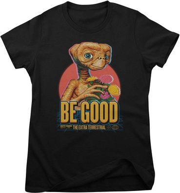 E.T. Damen T-Shirt Be Good Girly Tee UV-5-ET017