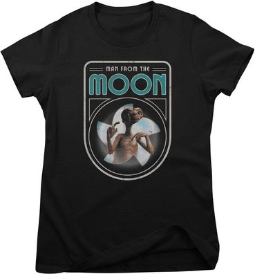 E.T. Damen T-Shirt Man From The Moon Girly Tee UV-5-ET012