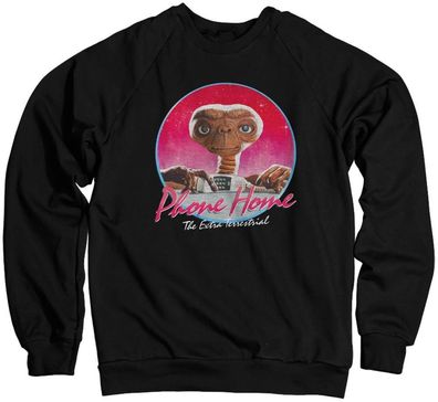 E.T. Pullover Phone Home Retro Circle Sweatshirt UV-3-ET008