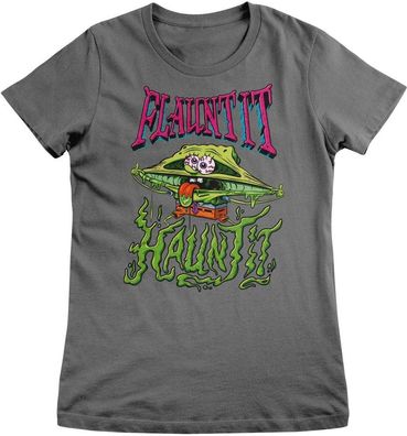 Spongebob Damen T-Shirt Flaunt It-Haunt Girly Tee NIC-5-SB020