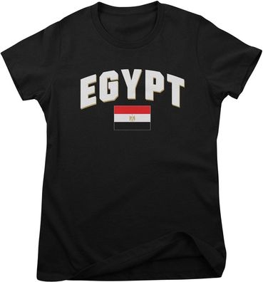 Flag Collection Damen T-Shirt Egypt Girly Tee HY-5-FL009