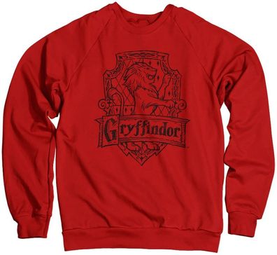 Harry Potter Pullover Gryffindor Washed Crest Sweatshirt WB-3-HP020