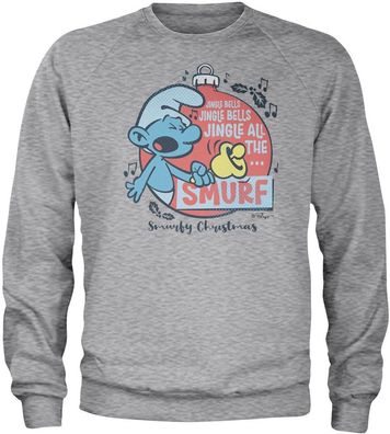 Die Schlümpfe Pullover Jungle All The Smurf Sweatshirt RB-3-SMF011