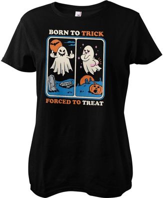 Steven Rhodes T-Shirt Born To Trick-Forced Treat Girly Tee DTR-5-SR335