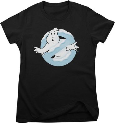 Ghostbusters Damen T-Shirt Winter &amp; Snow Logo Girly Tee SP-5-GB015