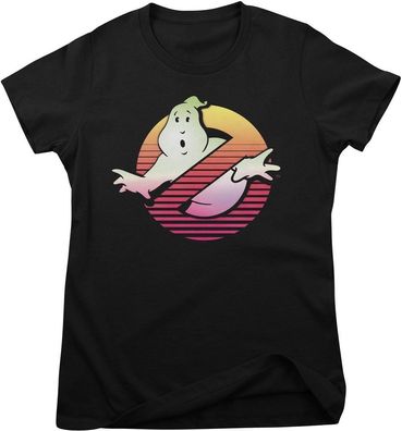 Ghostbusters Damen T-Shirt Retro 80's Logo Girly Tee SP-5-GB013