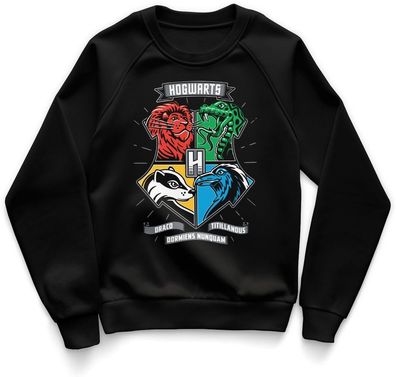 Harry Potter Kinder Pullover-Hogwarts Patch Kids Sweatshirt WB-31-HP1210-DTF597