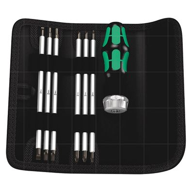 WERA Kraftform Kompakt KK VARIO RA 1 STK 7-TEILIG Ratsche Schraubendreherset