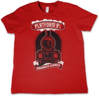 Harry Potter Kinder T-Shirt-Paltform 9 3/4 Patch Kids Tee WB-12-HP1213-DTF600