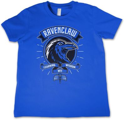 Harry Potter Kinder T-Shirt-Ravenclaw Patch Kids Tee WB-12-HP1218-DTF605