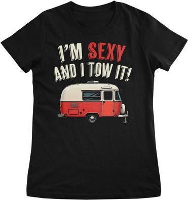 Hybris Damen T-Shirt I'm Sexy And I Tow It! Girly Tee SH-5-16105