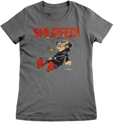 Die Schlümpfe Damen T-Shirt Gargamel-Smurfed Girly Tee RB-5-SMF004