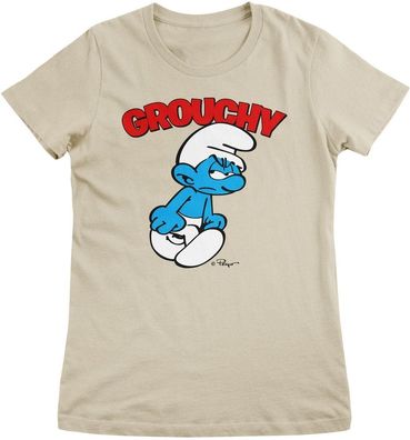 Die Schlümpfe Damen T-Shirt Grouchy Girly Tee RB-5-SMF008