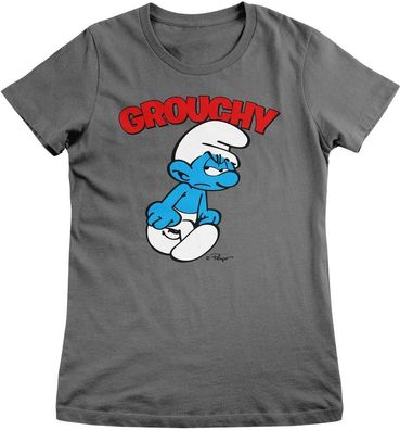 Die Schlümpfe Damen T-Shirt Grouchy Girly Tee RB-5-SMF008