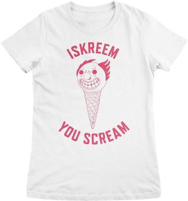 Twisted Metal Damen T-Shirt Iskreem-you SCREAM Girly Tee SP-5-TM002