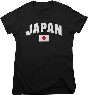 Flag Collection Damen T-Shirt Japan Girly Tee HY-5-FL036