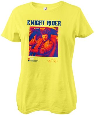 Knight Rider Damen T-Shirt Dublex Kitt Girly Tee UV-5-KR007